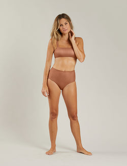Rylee + Cru | Women's Lany bikini (rust)